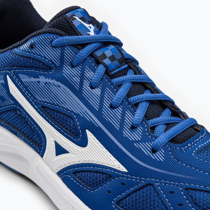Men's tennis shoes Mizuno Breakshot 3 AC navy blue 61GA214026 9