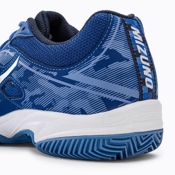 Men's tennis shoes Mizuno Breakshot 3 CC navy blue 61GC212526 10