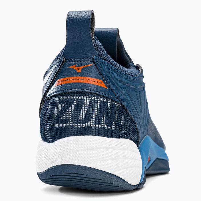 Men's volleyball shoes Mizuno Wave Momentum 2 navy blue V1GA211212 10