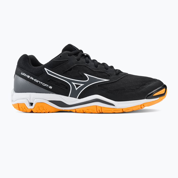 Men's handball shoes Mizuno Wave Phantom 3 black X1GA226044 2