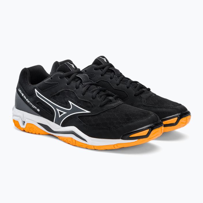 Men's handball shoes Mizuno Wave Phantom 3 black X1GA226044 4