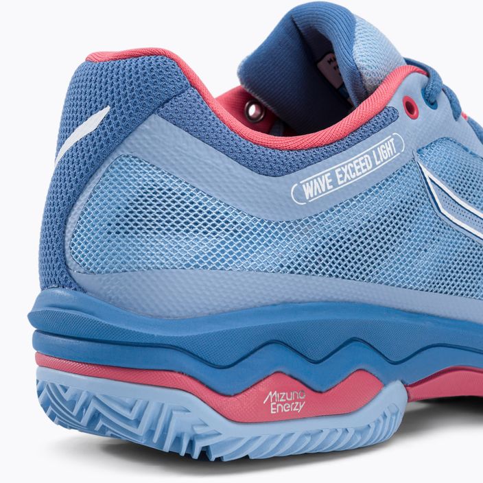 Women's tennis shoes Mizuno Wave Exceed Light CC blue 61GC222121 8