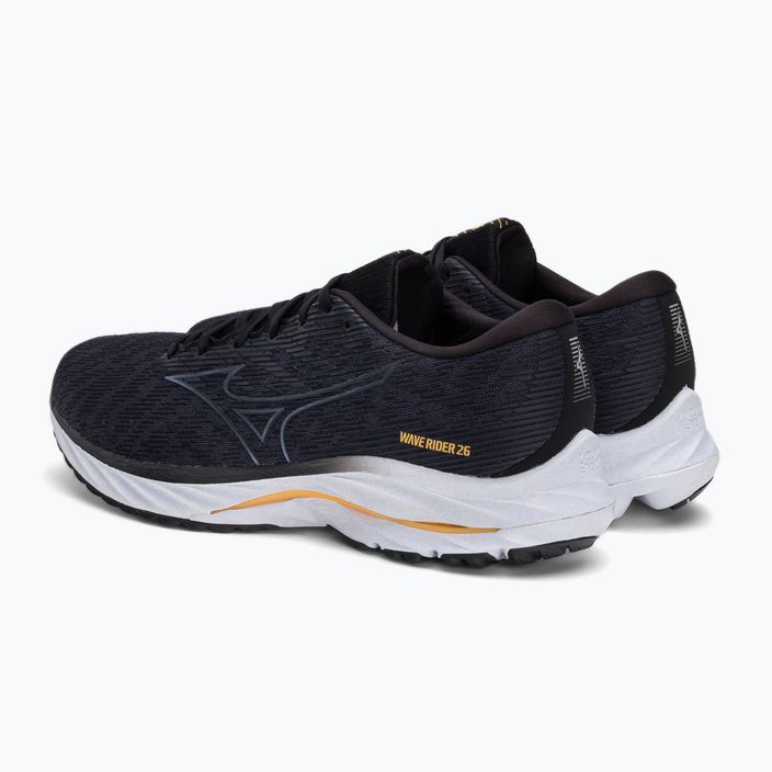 Men's running shoes Mizuno Wave Rider 26 dark grey J1GC220302 4