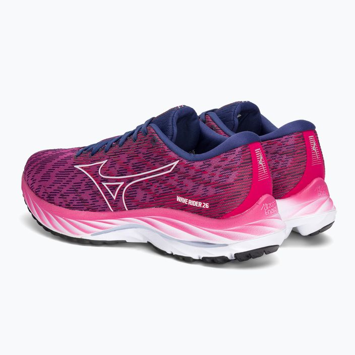 Women's running shoes Mizuno Wave Rider 26 pink J1GD220327 5
