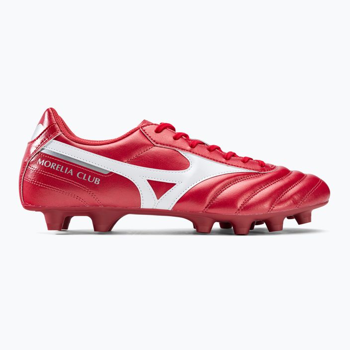 Mizuno Morelia II Club MD men's football boots red P1GA221660 2