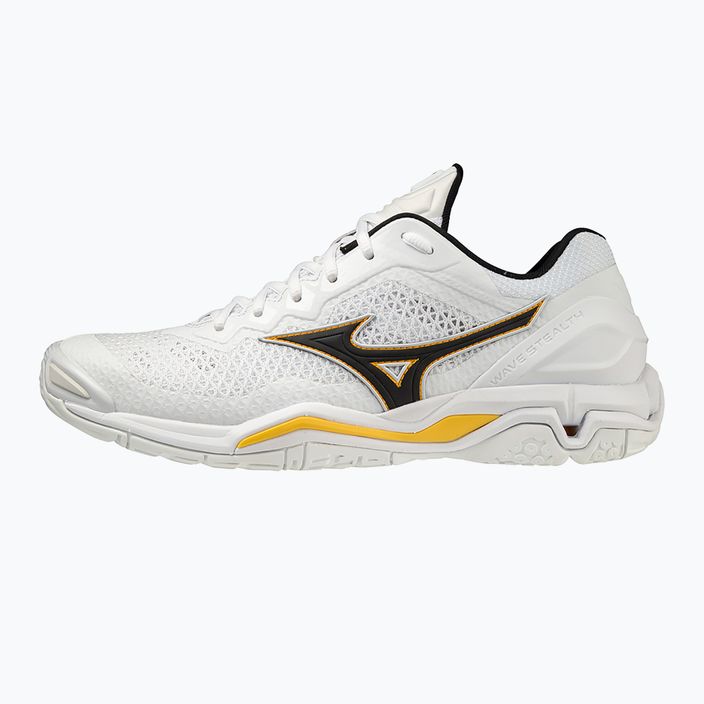 Men's handball shoes Mizuno Wave Stealth V white X1GA180013 12