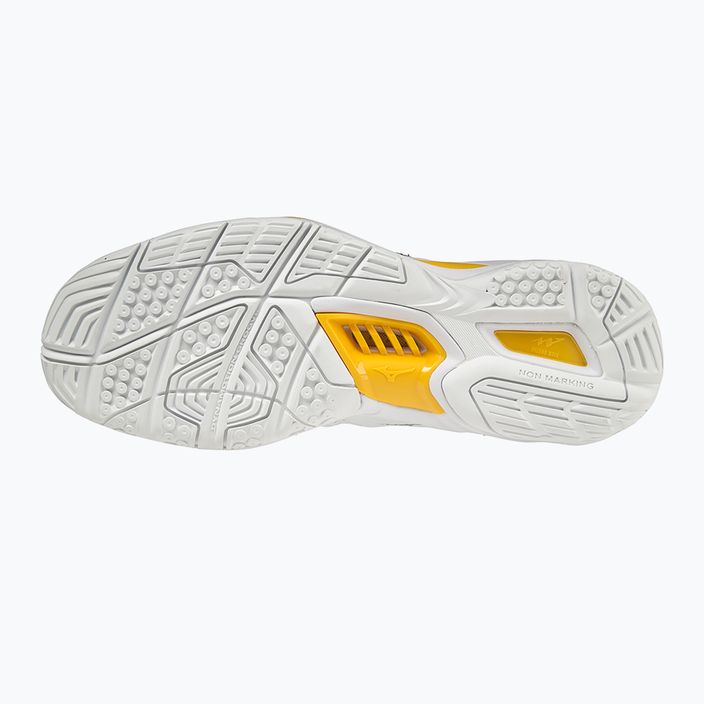 Men's handball shoes Mizuno Wave Stealth V white X1GA180013 15
