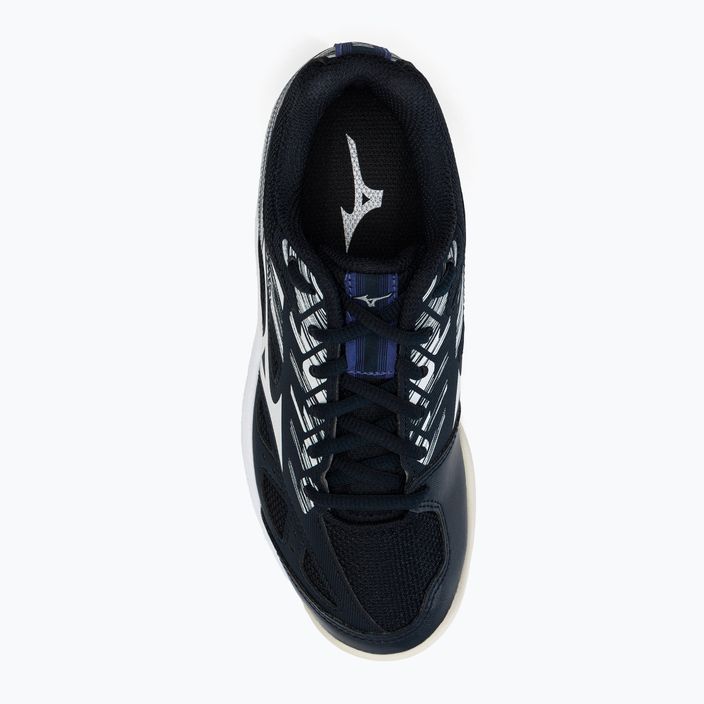 Mizuno Stealth Star C children's handball shoes navy blue X1GC2107K02 6