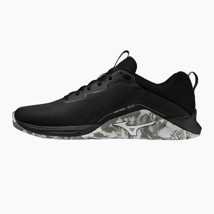 Men's running shoes Mizuno TS-01 Black/White/Quiet Shade 31GC220101 10
