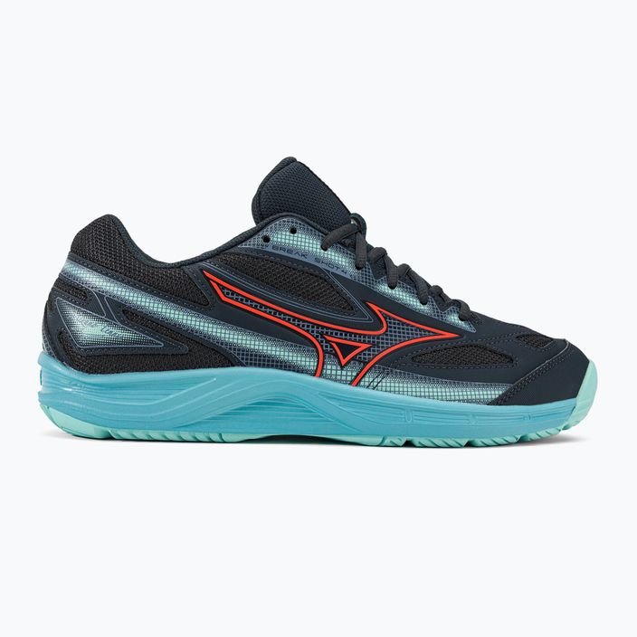Men's tennis shoes Mizuno Break Shot 4 AC blue 61GA234012 2