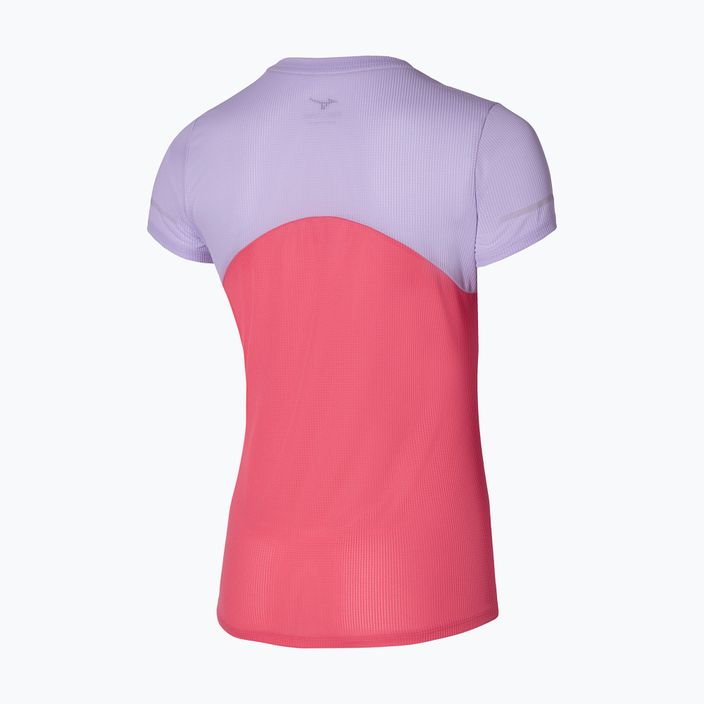 Women's running shirt Mizuno DryAeroFlow Tee sunkissed coral 2