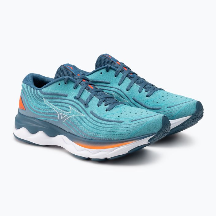 Men's running shoes Mizuno Wave Skyrise 4 blue J1GC230901 4