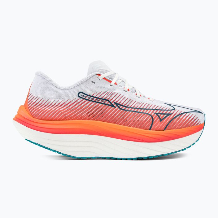 Mizuno Wave Rebellion Pro white-orange running shoe J1GC231701 2