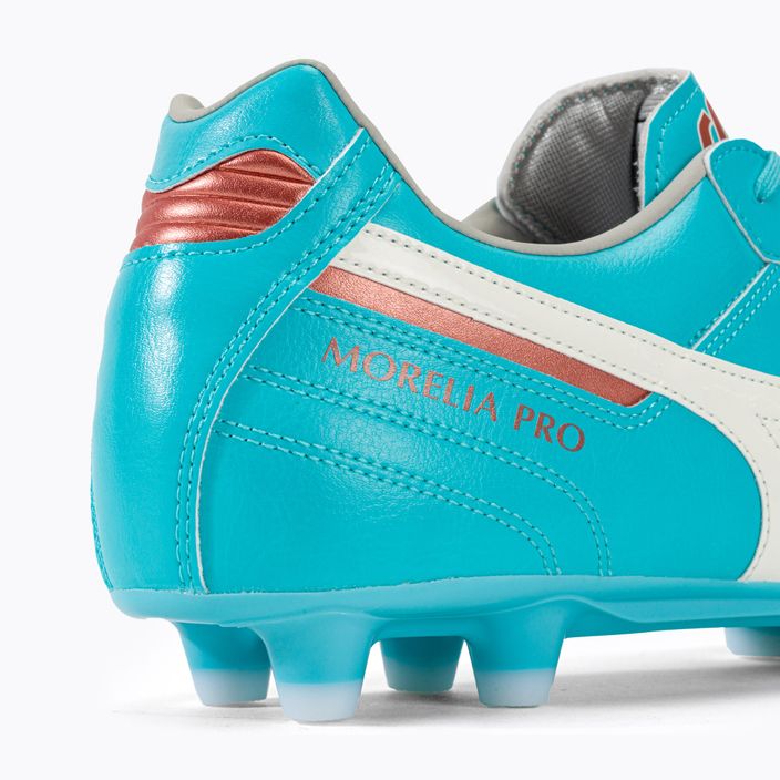 Mizuno Morelia II Pro football boots blue and white P1GA231325 9