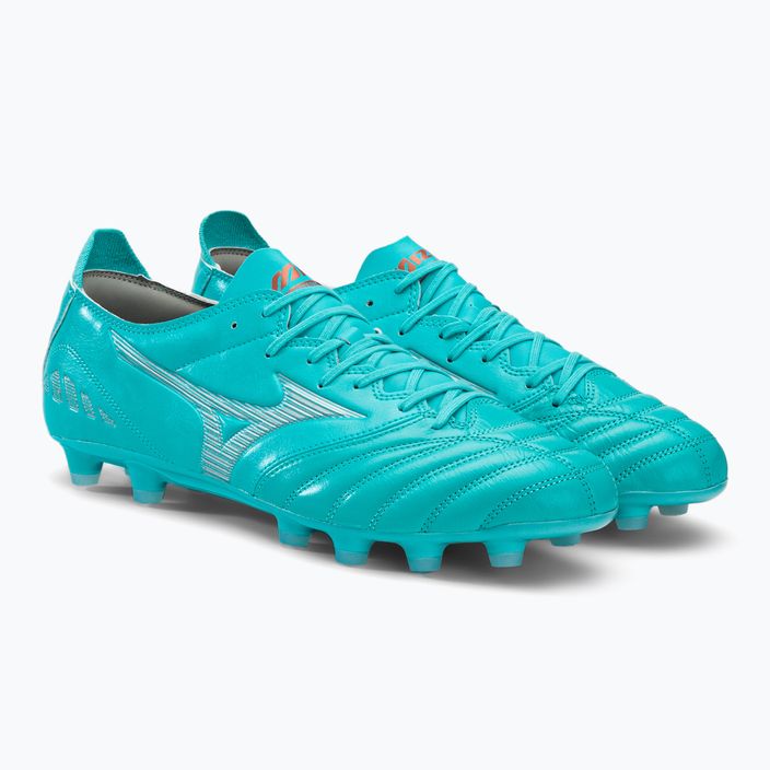 Mizuno Morelia Neo III Pro football boots blue P1GA238325 3