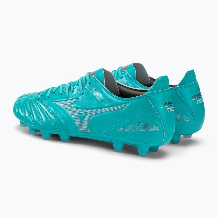 Mizuno Morelia Neo III Pro football boots blue P1GA238325 4