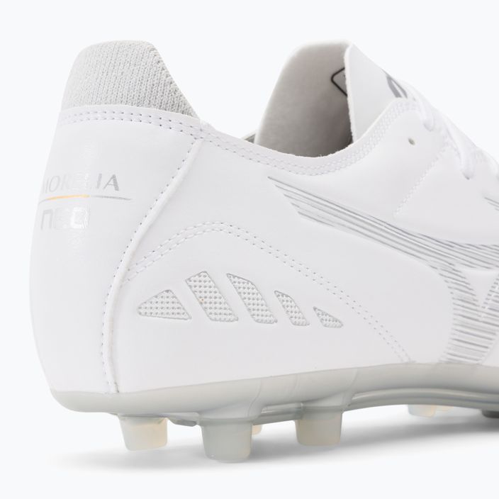 Mizuno Morelia Neo III Pro AG football boots white P1GA238404 9
