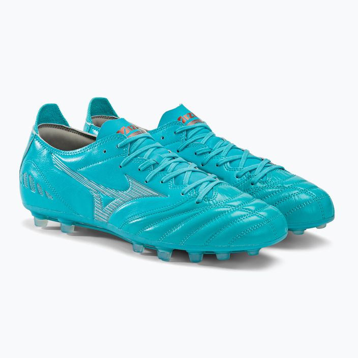 Mizuno Morelia Neo III Pro AG football boots blue P1GA238425 4