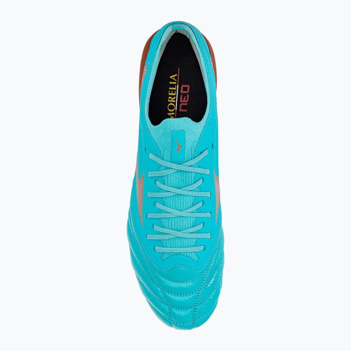 Mizuno Morelia Neo III Beta Elite football boots blue P1GA239125 6