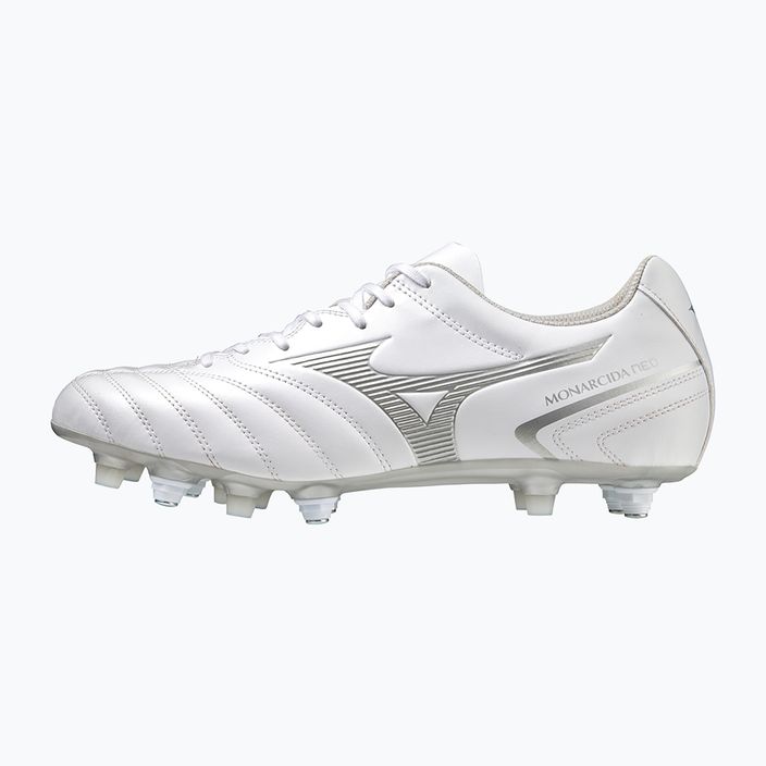 Mizuno Monarcida Neo ll Sel Mix white/hologram men's football boots 12