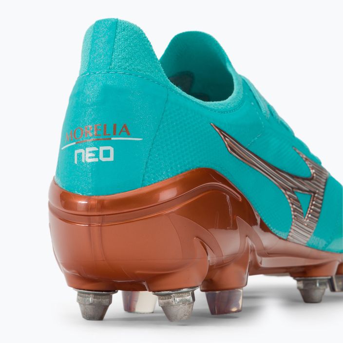 Mizuno Morelia Neo III Beta JP MD football boots blue P1GC239025 8