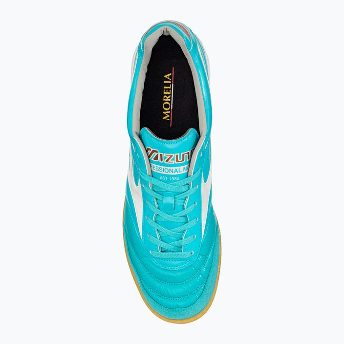 Mizuno Morelia Sala Elite IN football boots blue Q1GA230125 6