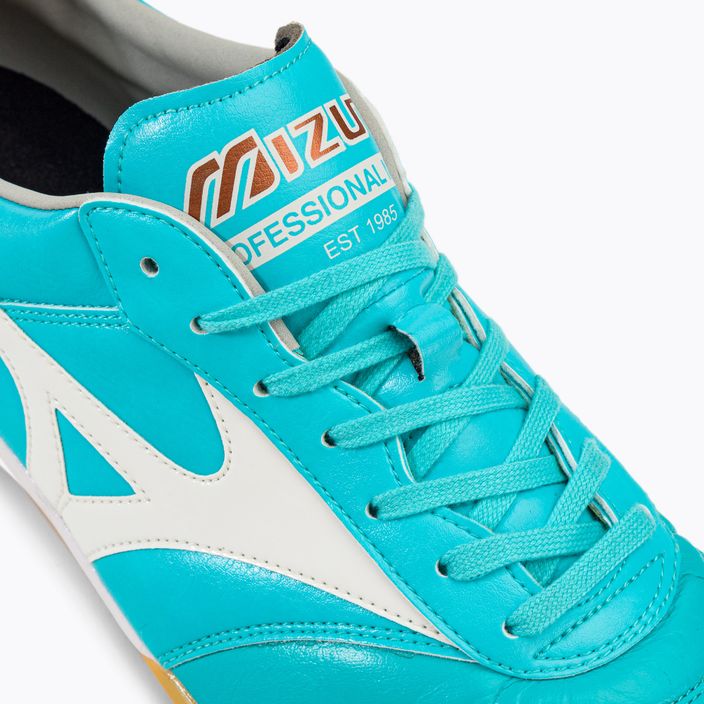 Mizuno Morelia Sala Elite IN football boots blue Q1GA230125 8