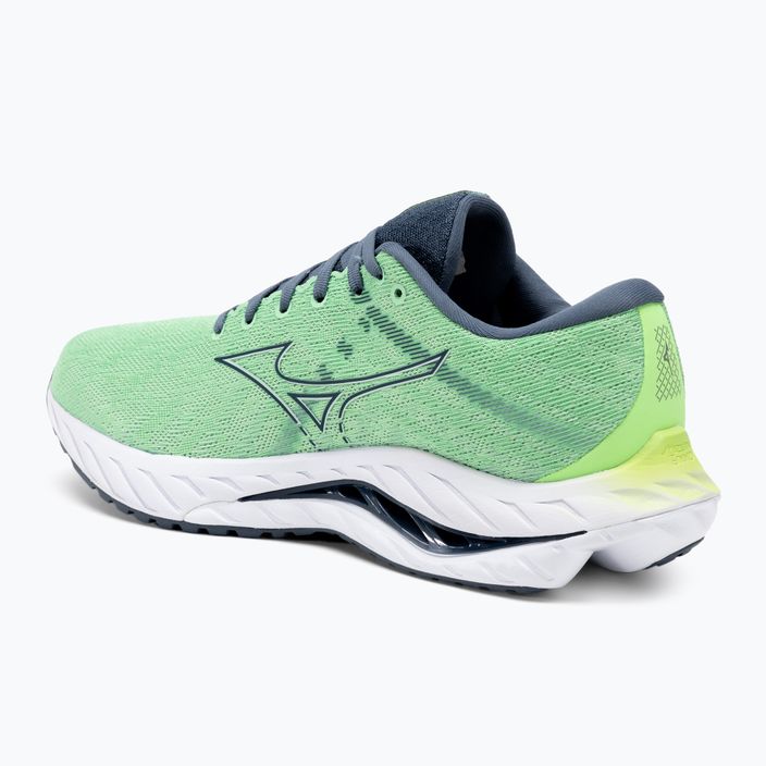 Men's running shoes Mizuno Wave Inspire 19 909c/china blue/camo green 3