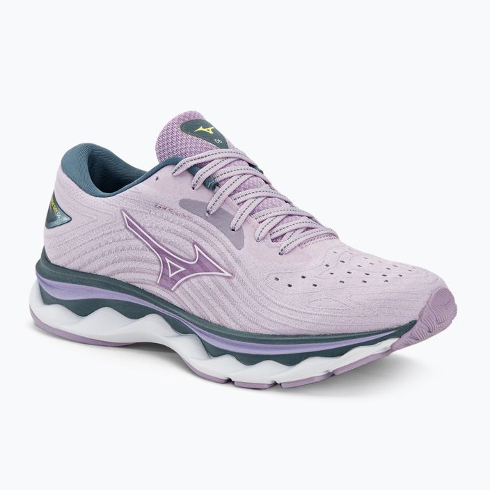Women's running shoes Mizuno Wave Sky 6 pastililac/white/china blue