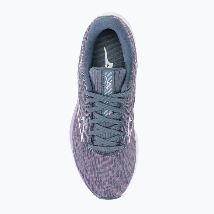 Women's running shoes Mizuno Wave Rider 26 wisteria/white/china blue 5