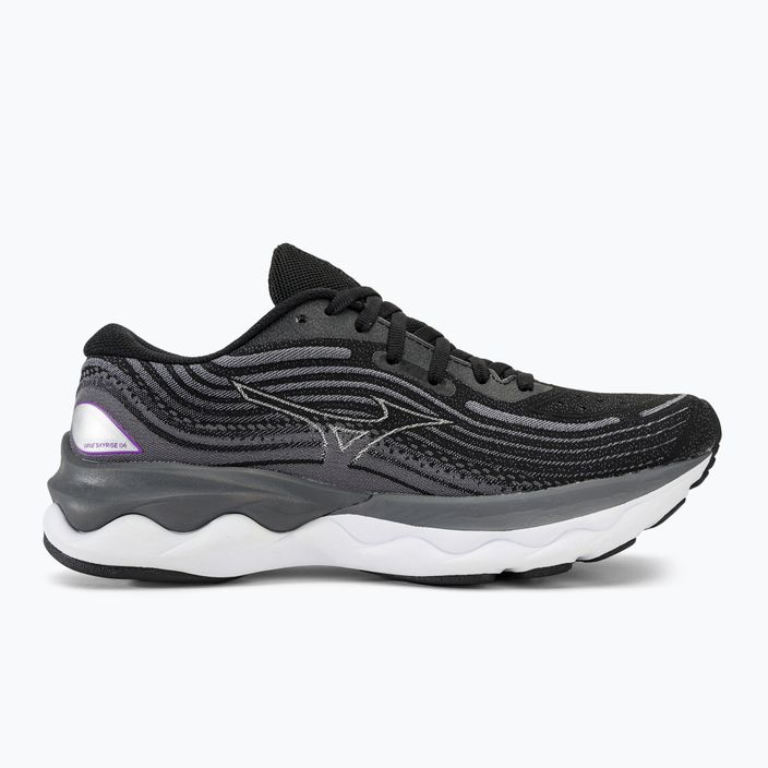 Women's running shoes Mizuno Wave Skyrise 4 black/nimbclud/quiet shade 2