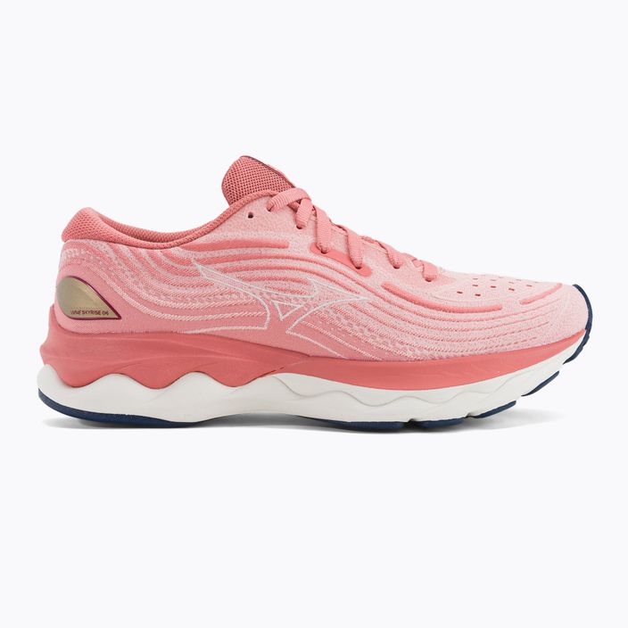 Women's running shoes Mizuno Wave Skyrise 4 pink J1GD230923 2
