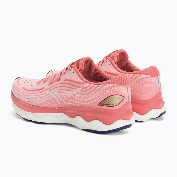 Women's running shoes Mizuno Wave Skyrise 4 pink J1GD230923 3