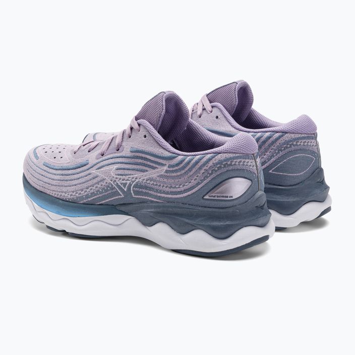 Women's running shoes Mizuno Wave Skyrise 4 wisteria/white/chinablue 4