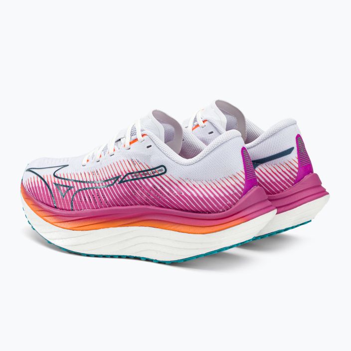 Mizuno Wave Rebellion Pro running shoes white and pink J1GD231721 7