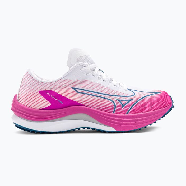 Women's running shoes Mizuno Wave Rebellion Flash white/silver/807 c 2
