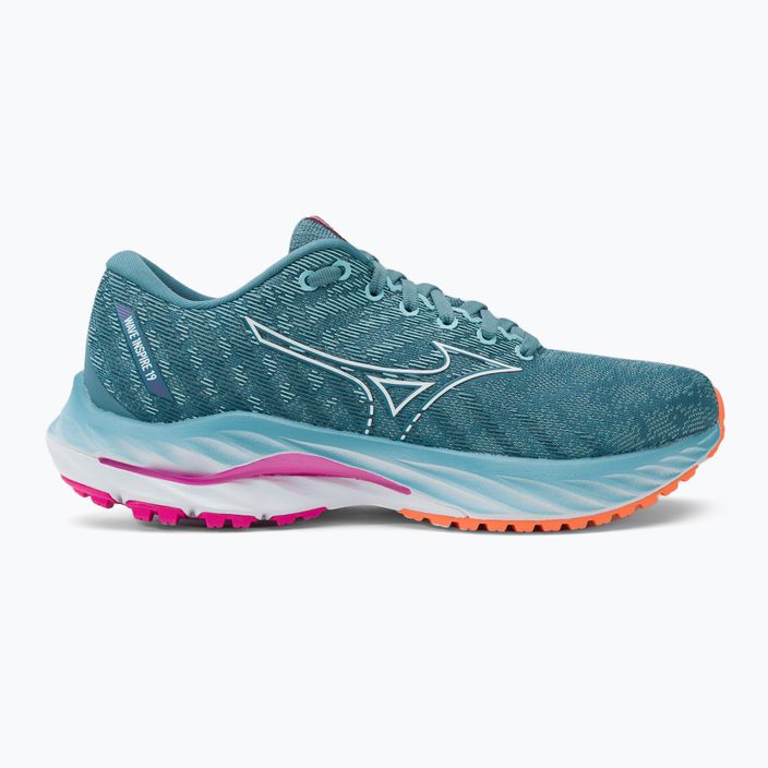 Women's running shoes Mizuno Wave Inspire 19 blue J1GD234421 2