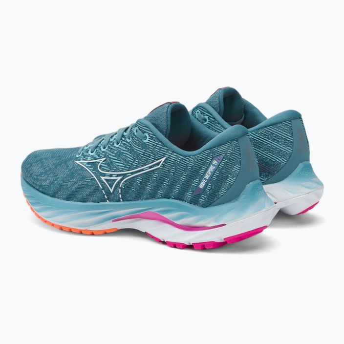 Women's running shoes Mizuno Wave Inspire 19 blue J1GD234421 3