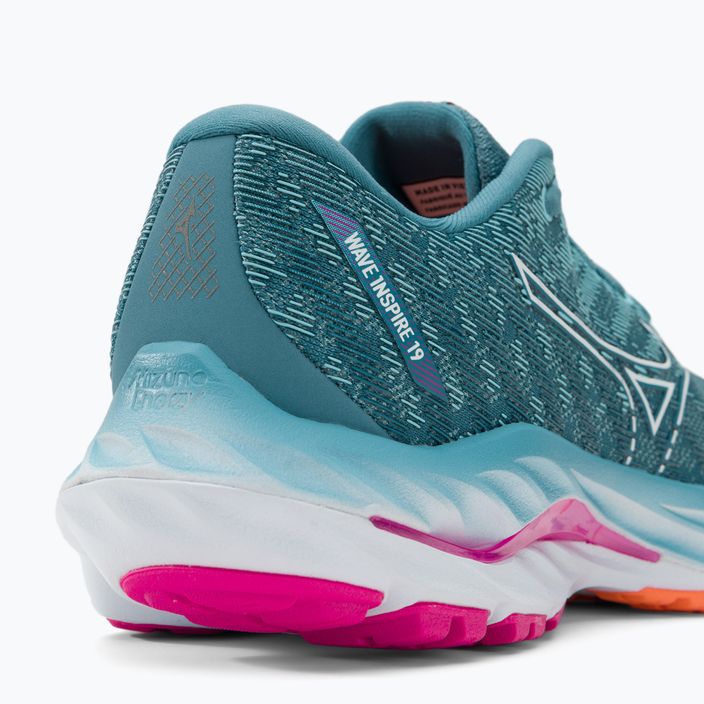 Women's running shoes Mizuno Wave Inspire 19 blue J1GD234421 8