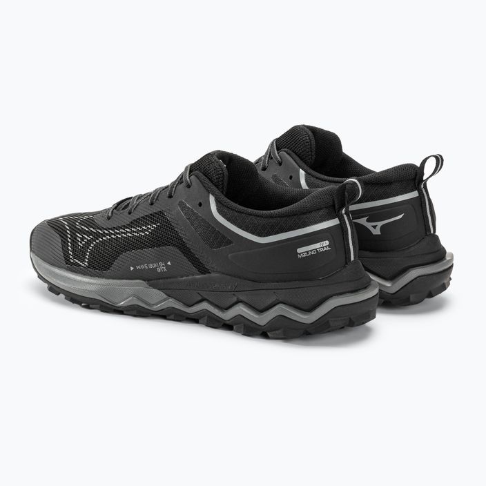 Men's running shoes Mizuno Wave Ibuki 4 GTX black/metallic gray/dark shadow 4
