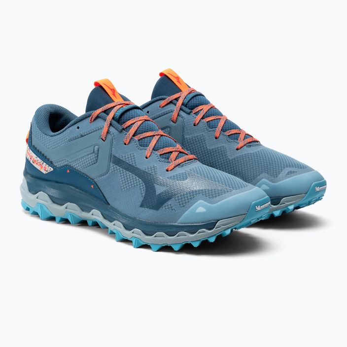 Men's running shoes Mizuno Wave Mujin 9 blue J1GJ227051 4