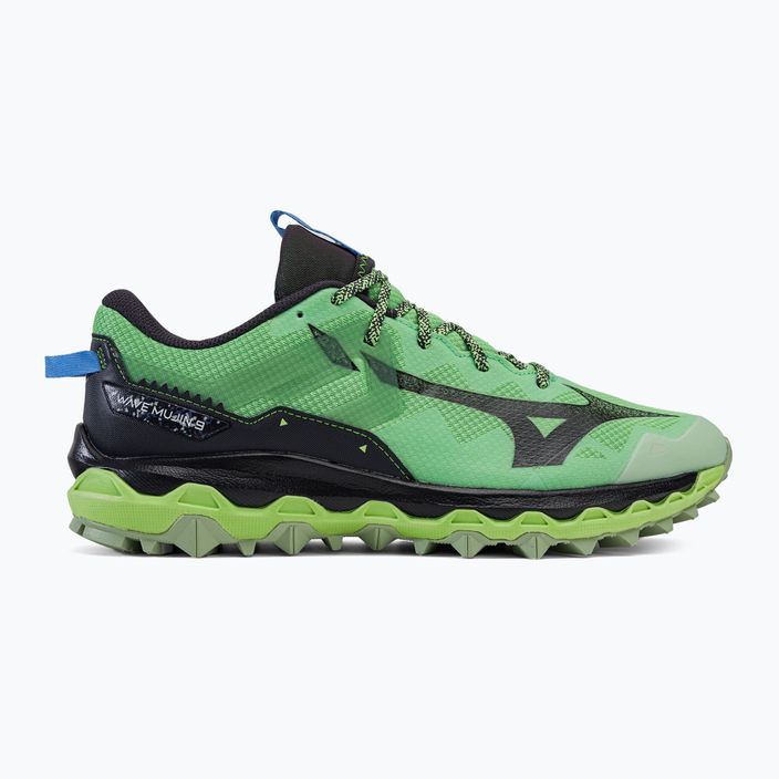 Men's running shoes Mizuno Wave Mujin 9 green J1GJ227052 2
