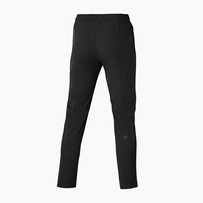 Men's running trousers Mizuno Two Loops black 2