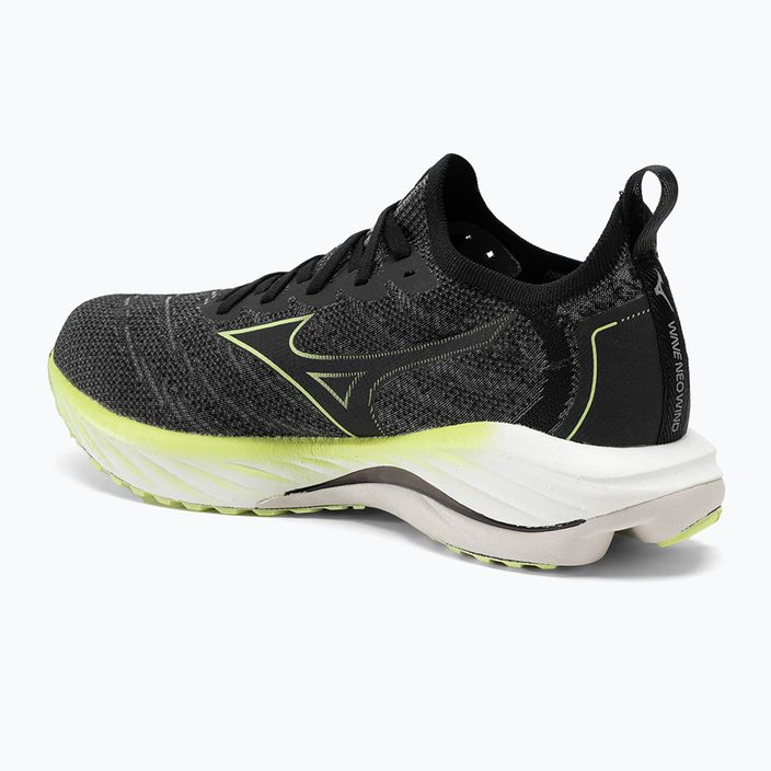 Men's running shoes Mizuno Wave Neo Wind black/luminous 3