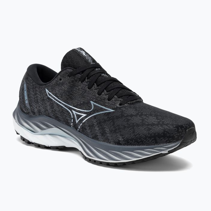 Men's running shoes Mizuno Wave Inspire 19 2E black/glacial ridge/illusionblue