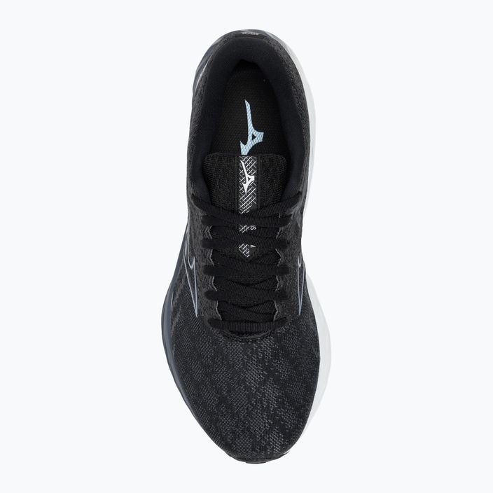 Men's running shoes Mizuno Wave Inspire 19 2E black/glacial ridge/illusionblue 6