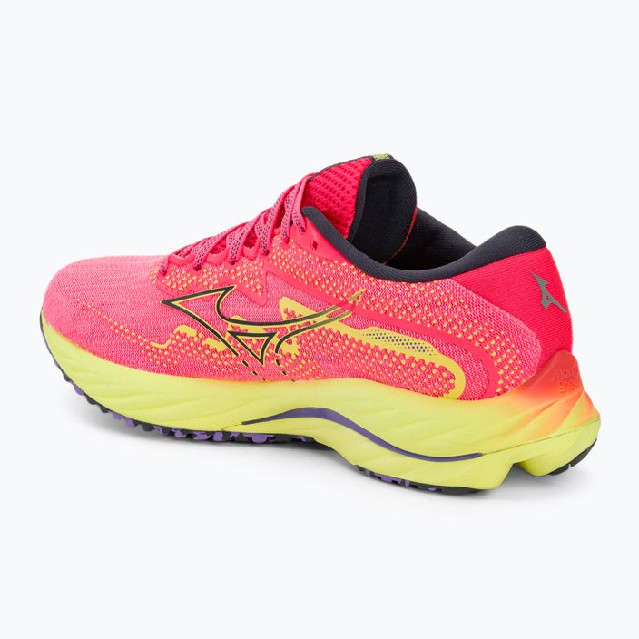 Women's running shoes Mizuno Wave Rider 27 h-vpink/oblue/luminous 3