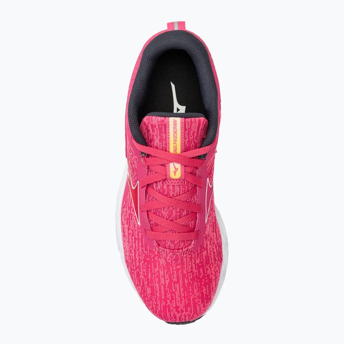 Women's running shoes Mizuno Wave Prodigy 5 vivid pink/snow white/spring 5