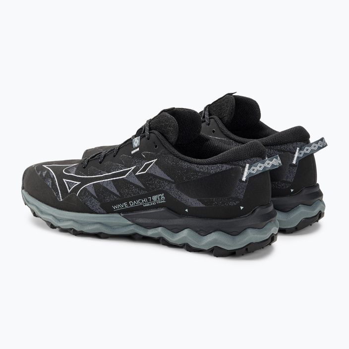 Men's running shoes Mizuno Wave Daichi 7 GTX black/ombre blue/stormy weather 4