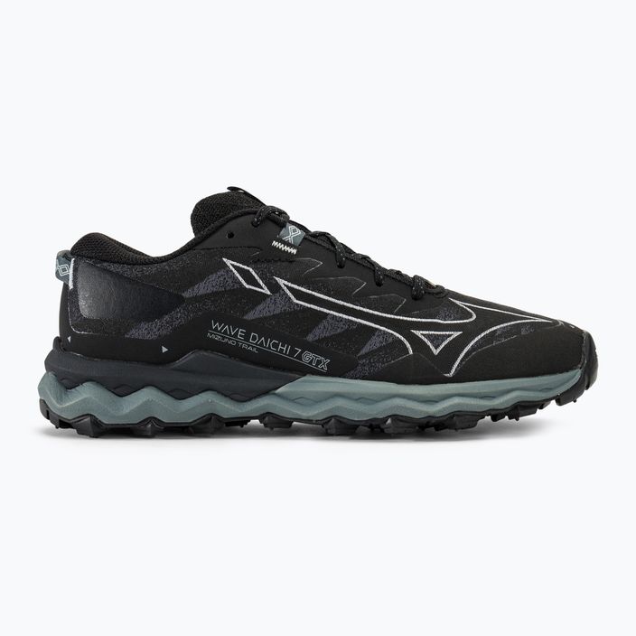 Women's running shoes Mizuno Wave Daichi 7 GTX black/oblue/sweather 2